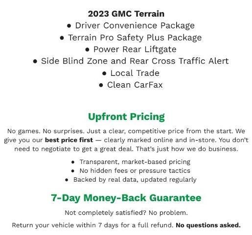 2023 GMC Terrain AWD 4dr SLE