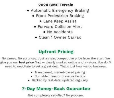2024 GMC Terrain AWD 4dr SLE