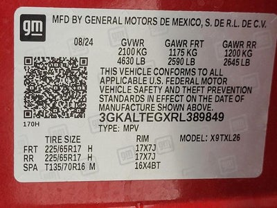 2024 GMC Terrain AWD 4dr SLE