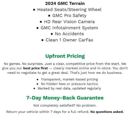 2024 GMC Terrain AWD 4dr SLT