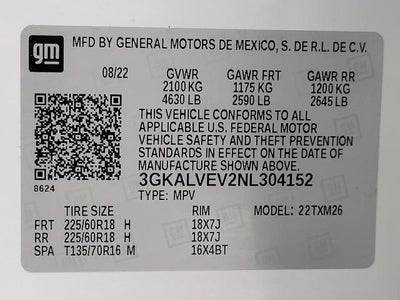 2022 GMC Terrain AWD 4dr SLT