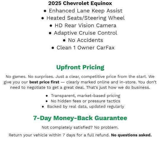 2025 Chevrolet Equinox FWD 4dr LT w/1LT