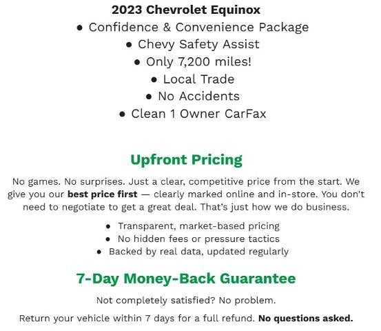 2023 Chevrolet Equinox FWD 4dr LT w/1LT