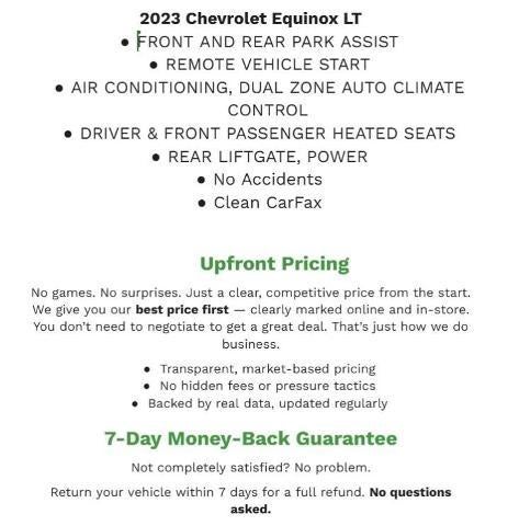 2023 Chevrolet Equinox FWD 4dr LT w/1LT
