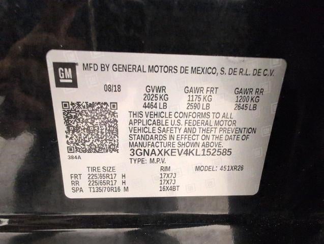 2019 Chevrolet Equinox FWD 4dr LT w/1LT