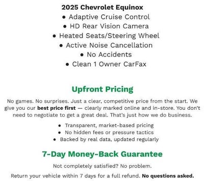 2025 Chevrolet Equinox AWD 4dr LT w/2LT