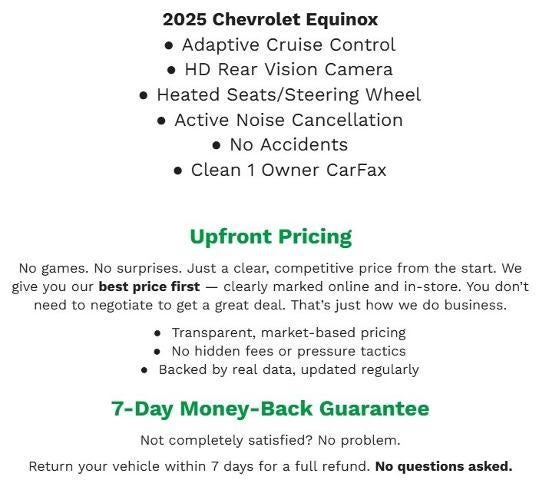 2025 Chevrolet Equinox AWD 4dr LT w/2LT