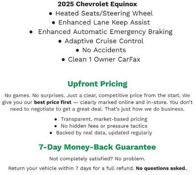 2025 Chevrolet Equinox AWD 4dr LT w/2LT