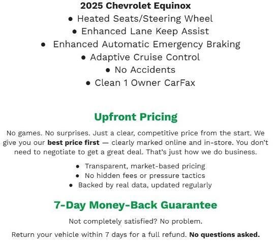 2025 Chevrolet Equinox AWD 4dr LT w/2LT
