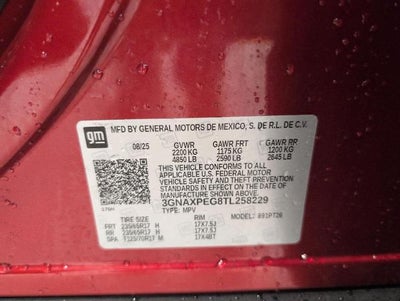 2026 Chevrolet Equinox AWD 4dr LT w/2LT