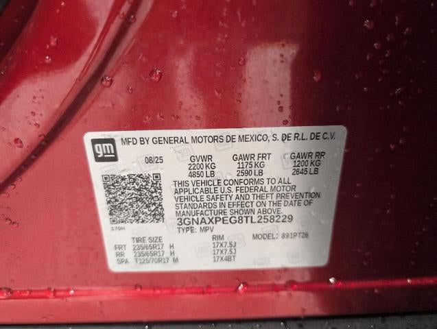 2026 Chevrolet Equinox AWD 4dr LT w/2LT