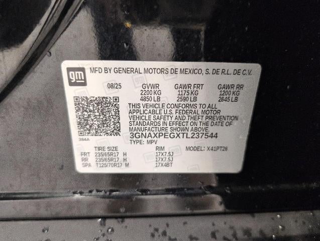 2026 Chevrolet Equinox AWD 4dr LT w/2LT