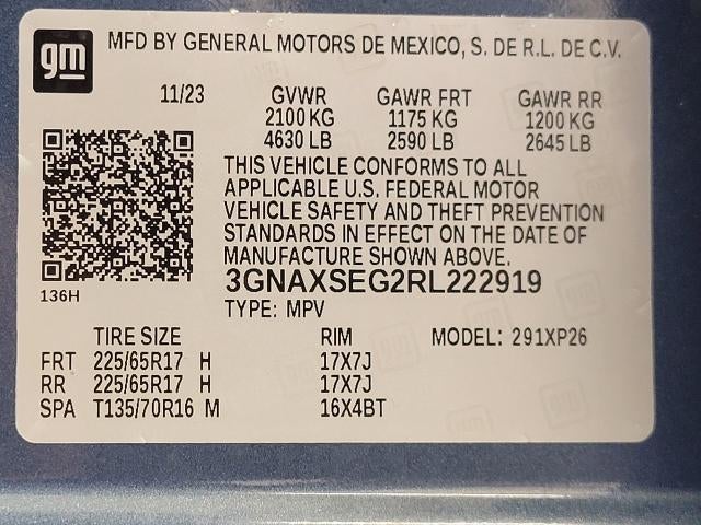 2024 Chevrolet Equinox AWD 4dr LS w/1LS