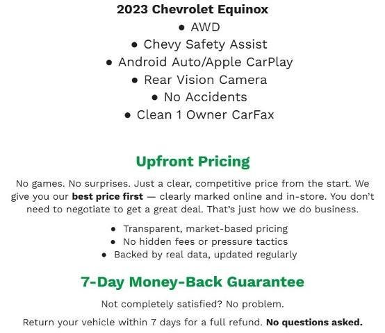2023 Chevrolet Equinox AWD 4dr LT w/1LT