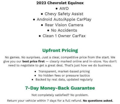 2023 Chevrolet Equinox AWD 4dr LT w/1LT