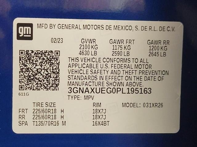 2023 Chevrolet Equinox AWD 4dr LT w/1LT