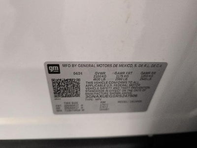 2024 Chevrolet Equinox AWD 4dr LT w/1LT