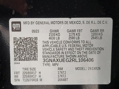2024 Chevrolet Equinox AWD 4dr LT w/1LT