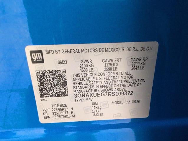 2024 Chevrolet Equinox AWD 4dr LT w/1LT