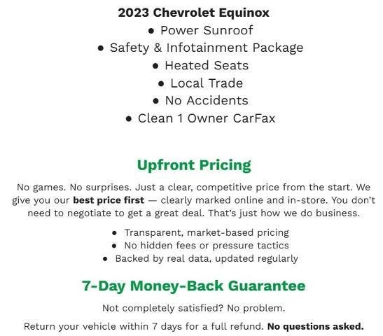 2023 Chevrolet Equinox AWD 4dr RS
