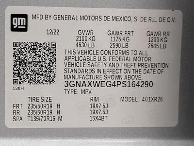 2023 Chevrolet Equinox AWD 4dr RS