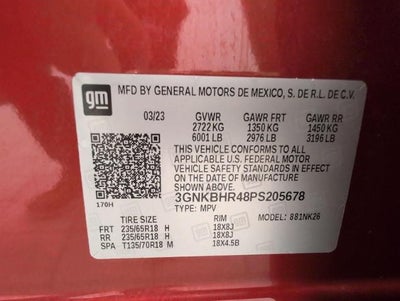 2023 Chevrolet Blazer AWD 4dr LT w/2LT