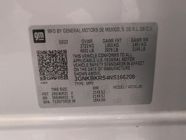 2022 Chevrolet Blazer AWD 4dr RS
