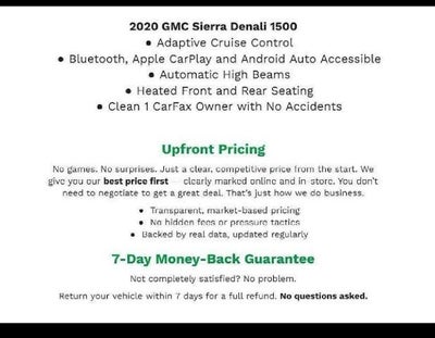 2020 GMC Sierra 1500 4WD Crew Cab 147 Denali