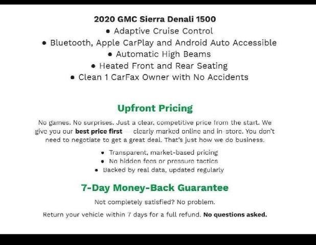 2020 GMC Sierra 1500 4WD Crew Cab 147 Denali