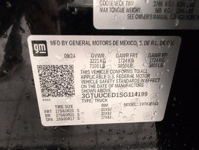 2025 GMC Sierra 1500 4WD Crew Cab 147 Elevation w/3SB