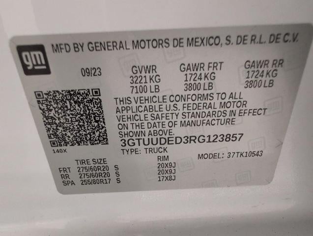 2024 GMC Sierra 1500 4WD Crew Cab 147 SLT