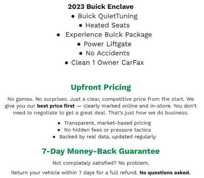 2023 Buick Enclave AWD 4dr Essence