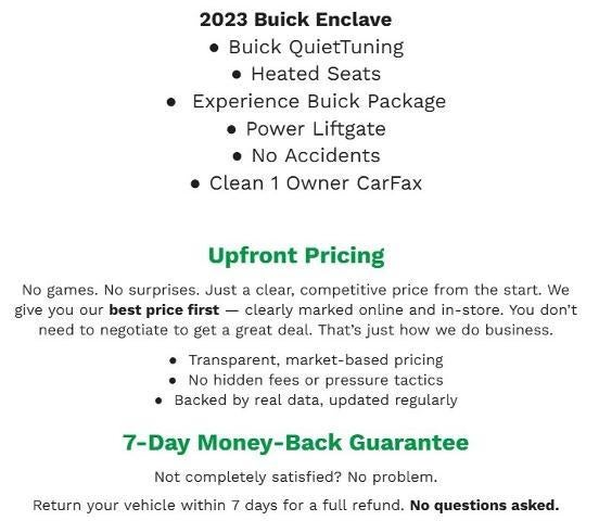 2023 Buick Enclave AWD 4dr Essence