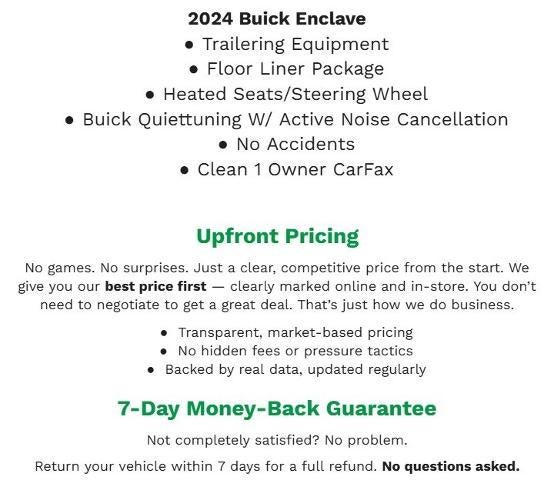 2024 Buick Enclave AWD 4dr Essence
