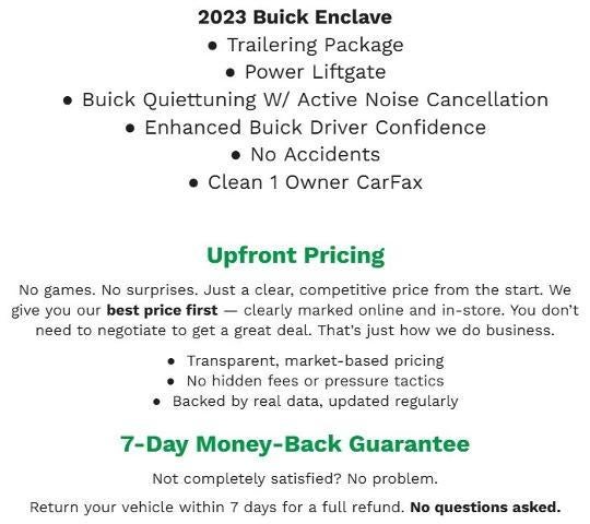 2023 Buick Enclave AWD 4dr Essence