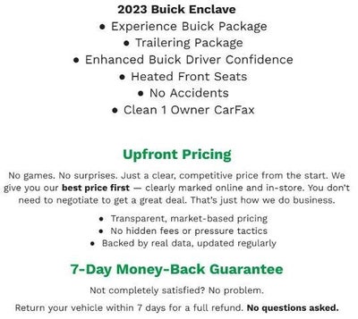 2023 Buick Enclave AWD 4dr Essence