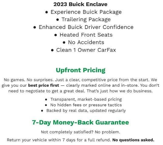 2023 Buick Enclave AWD 4dr Essence