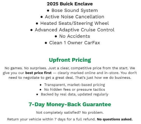 2025 Buick Enclave 4dr Preferred