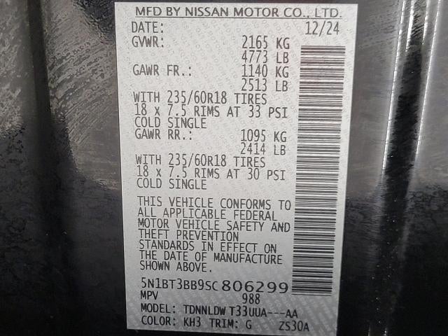 2025 Nissan Rogue AWD SV