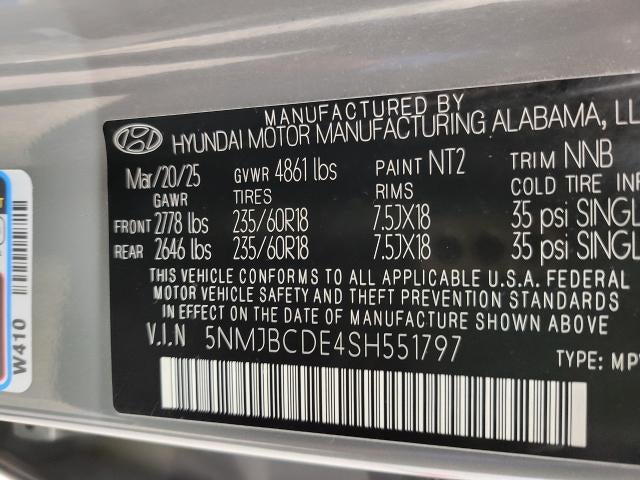 2025 Hyundai Tucson SEL AWD