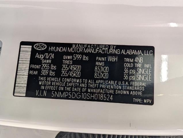 2025 Hyundai Santa Fe Hybrid Calligraphy AWD