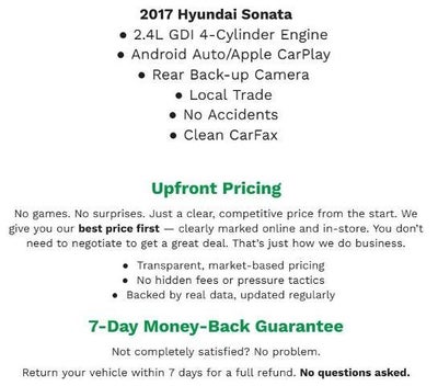 2017 Hyundai Sonata Sport 2.4L