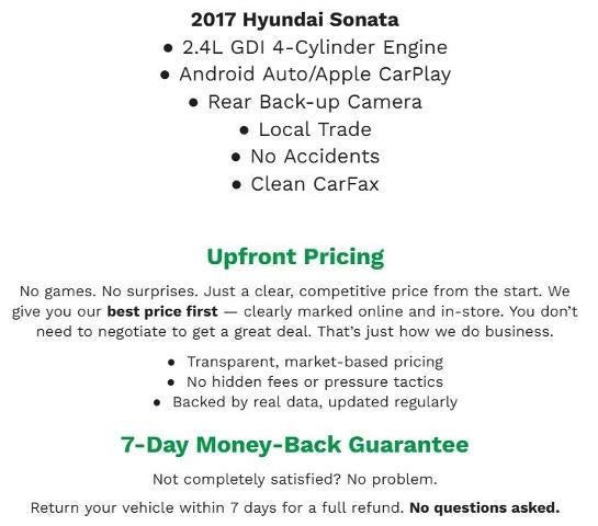2017 Hyundai Sonata Sport 2.4L