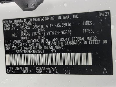 2023 Toyota Highlander XLE AWD