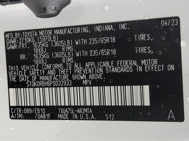 2023 Toyota Highlander XLE AWD