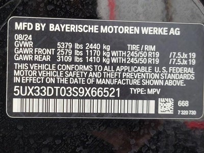 2025 BMW X4 xDrive30i Sports Activity Coupe