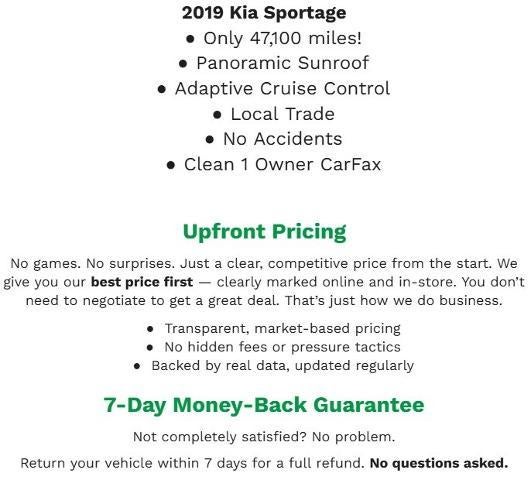 2019 Kia Sorento EX Sport V6 AWD