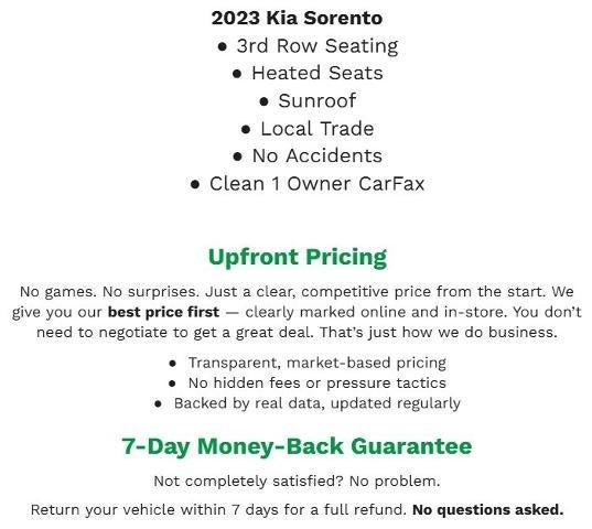 2023 Kia Sorento SX AWD