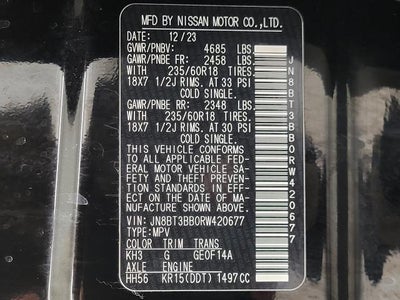 2024 Nissan Rogue AWD SV