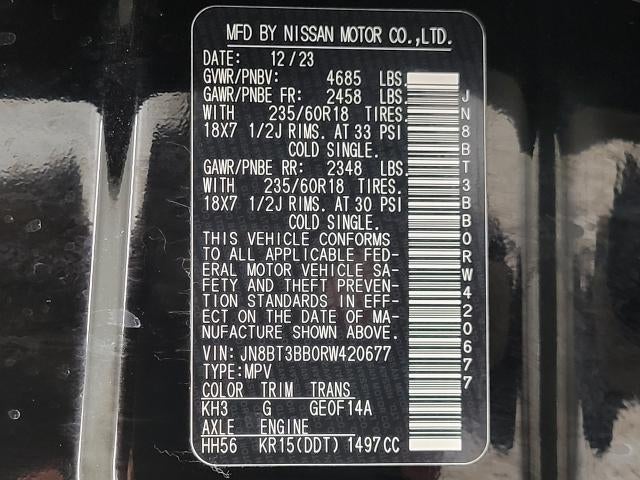 2024 Nissan Rogue AWD SV